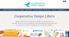 Desktop Screenshot of cooptempolibero.it